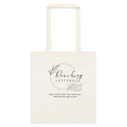 Cotton Tote Bag - Reaching Letters Logo
