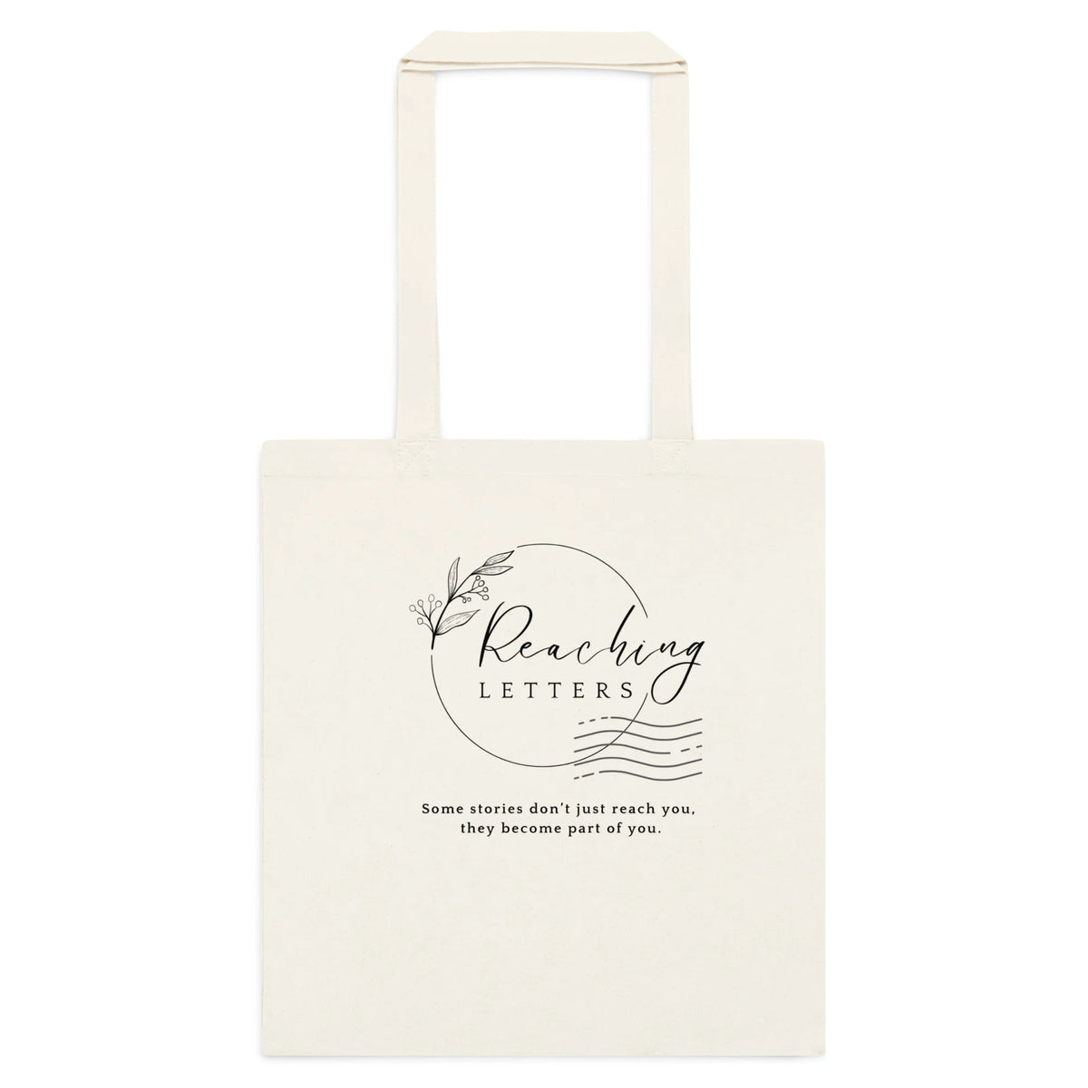 Cotton Tote Bag - Reaching Letters Logo