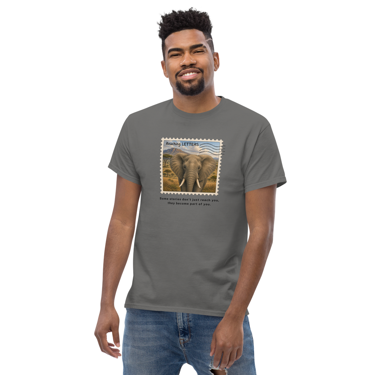 Unisex classic tee - Elephant Stamp