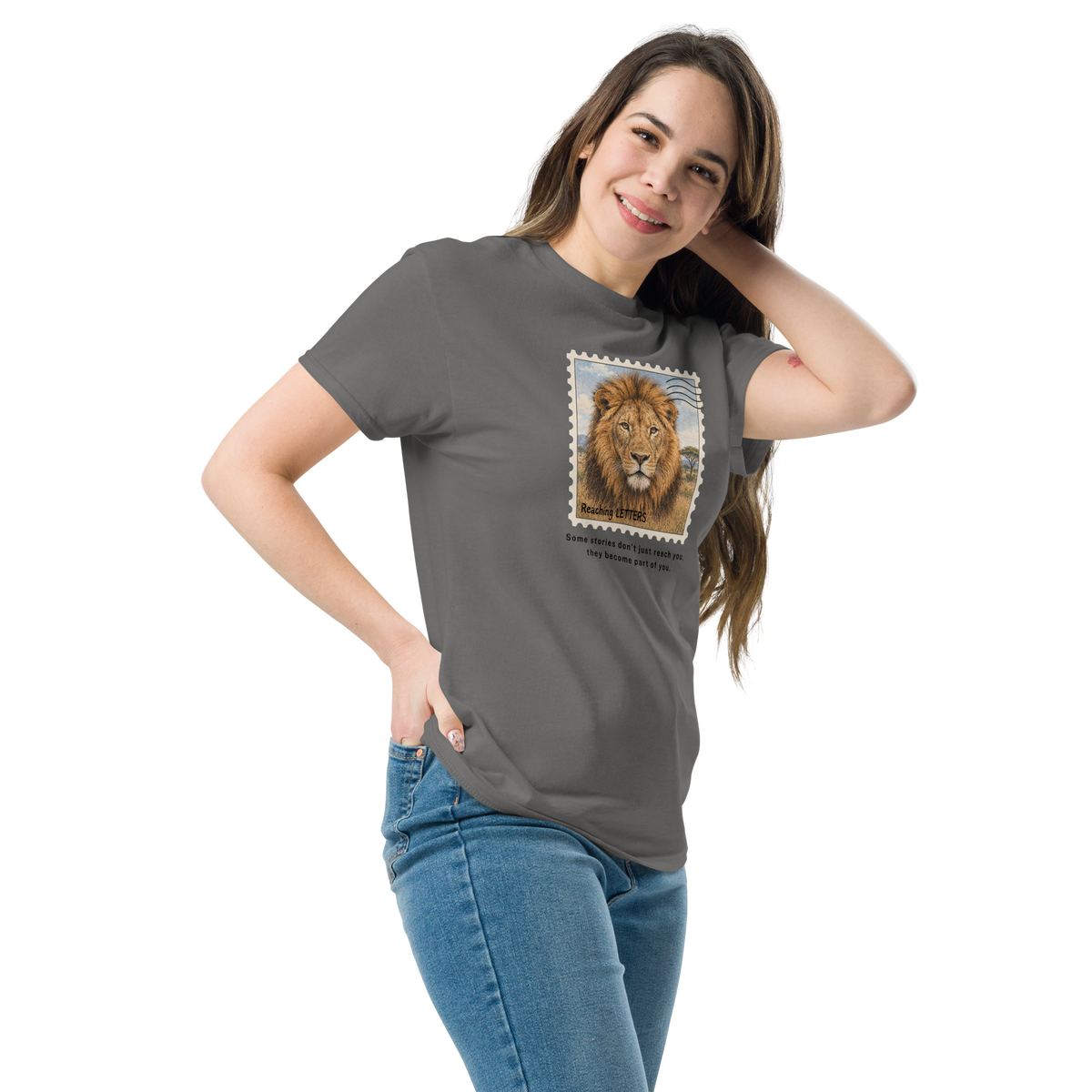 Unisex classic tee - Lion Stamp