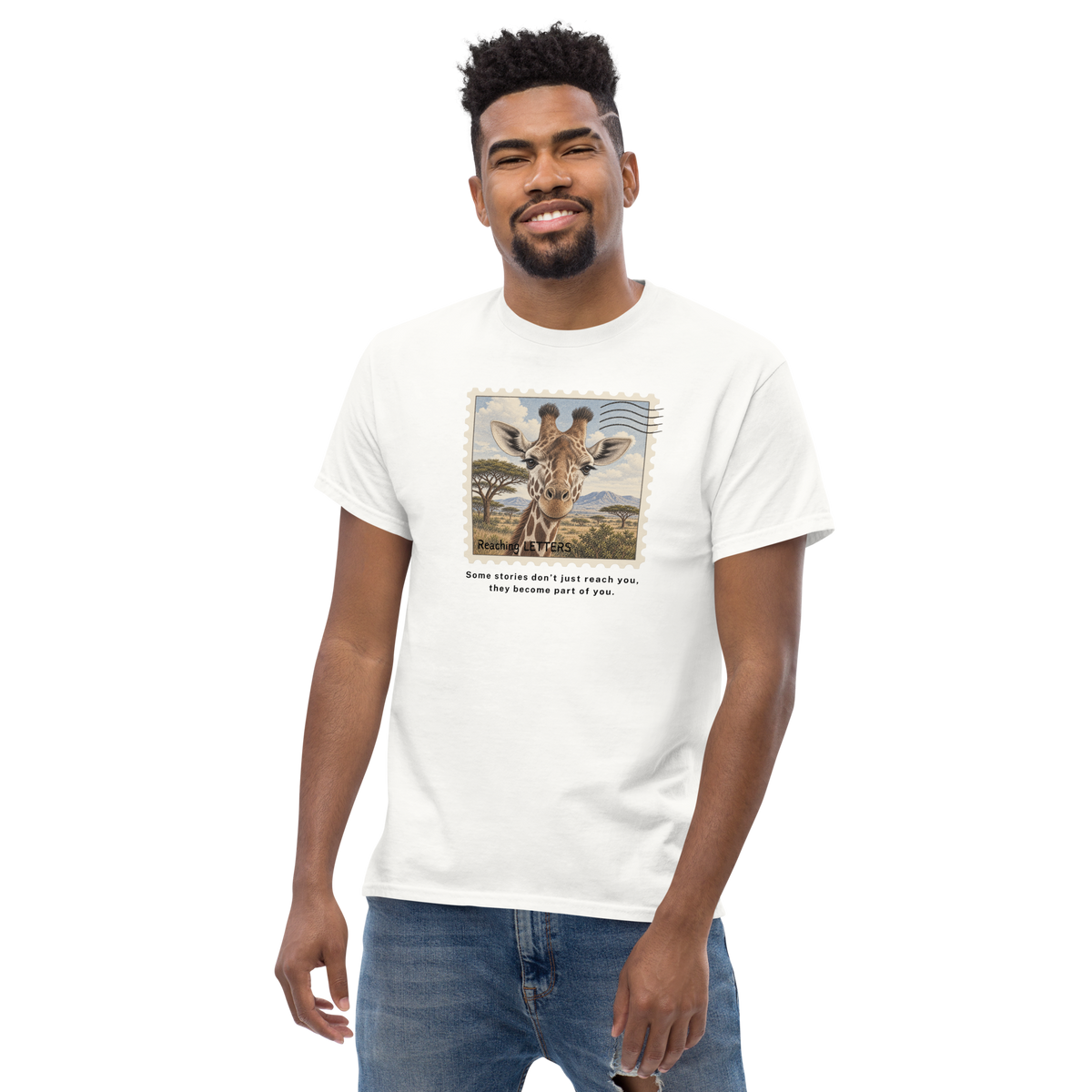 Unisex classic tee - Giraffe Stamp