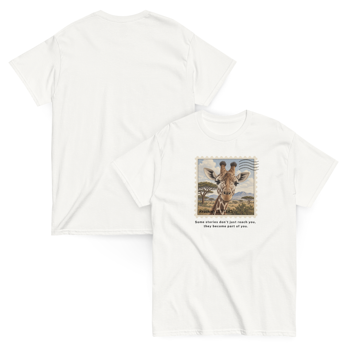 Unisex classic tee - Giraffe Stamp