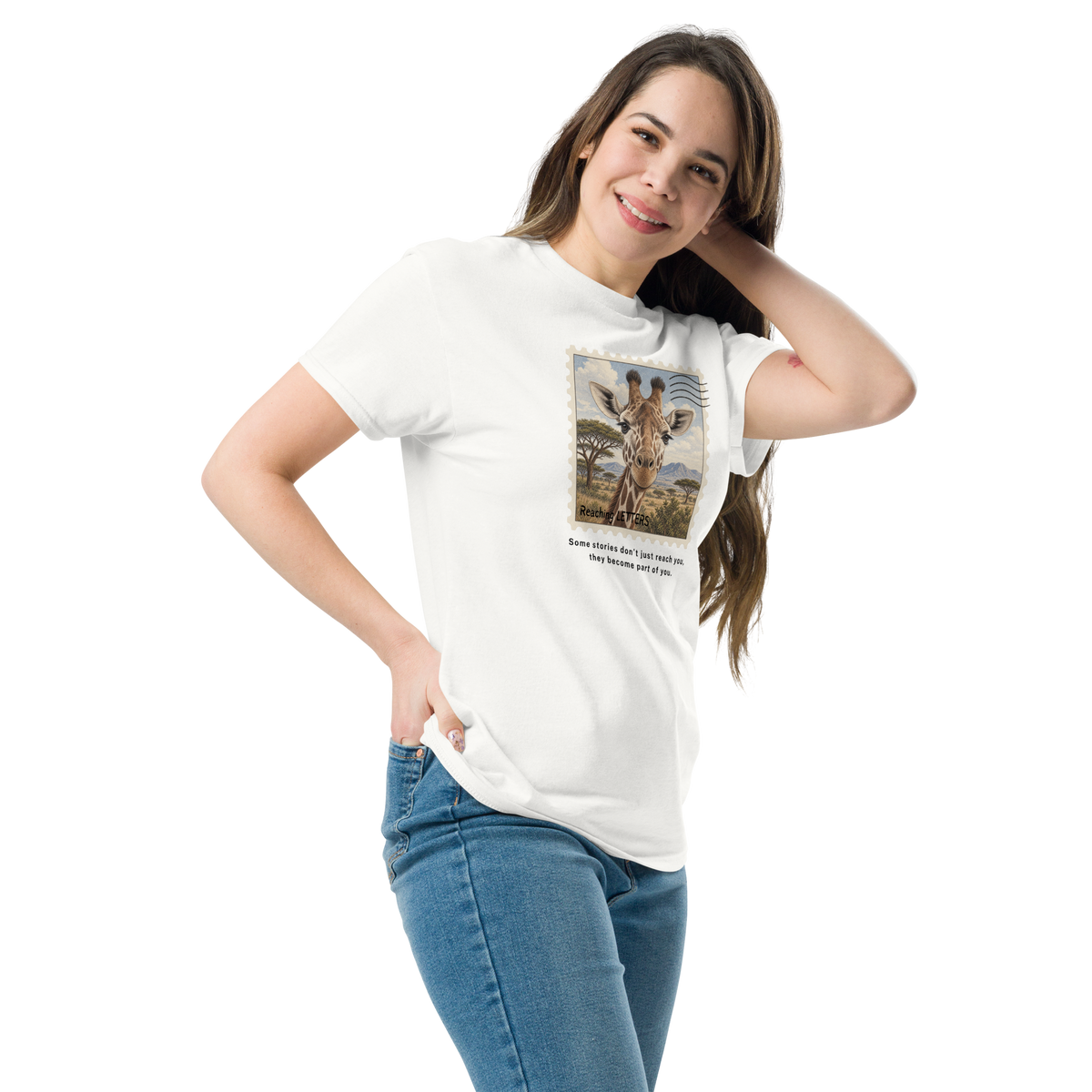 Unisex classic tee - Giraffe Stamp